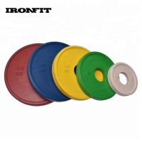 0.125 To 2.5 KG Weight Lifting Change Plates Coloured Rubber Fractional Plate